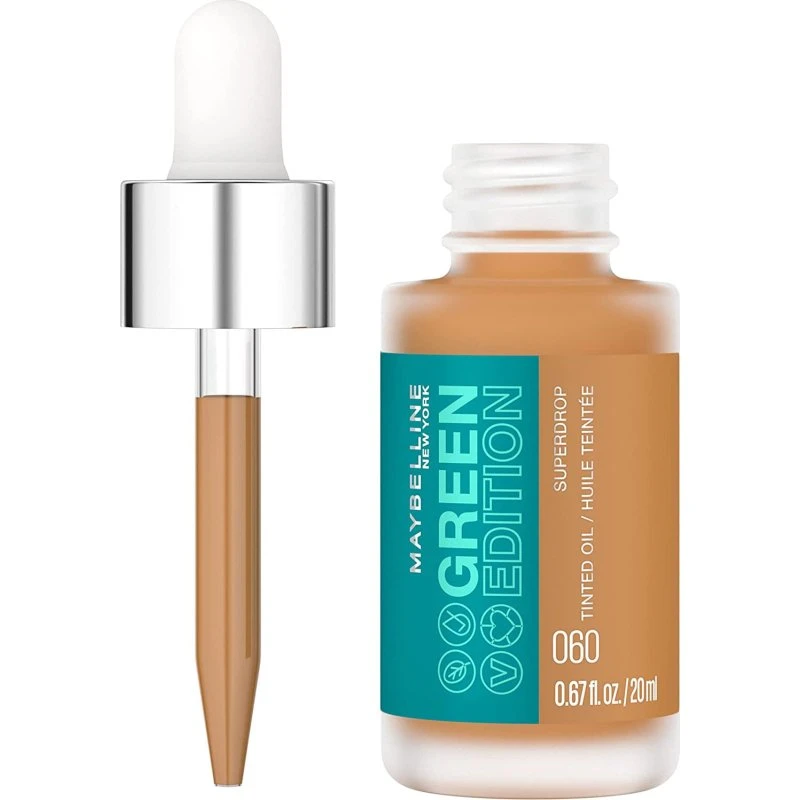 Maybelline Green Edition Superdrop Farvet Olie 60, 20 ml