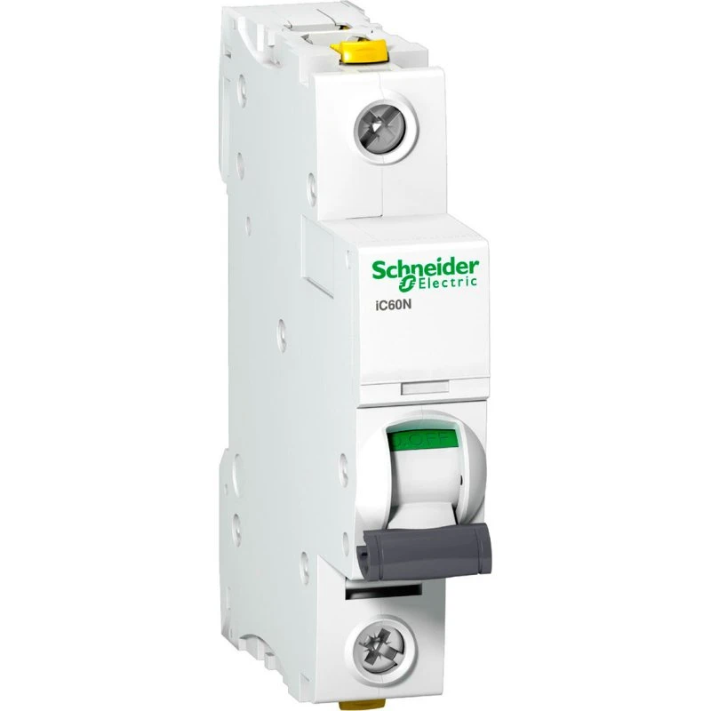 Schneider Electric Acti9 iC60N 1P 4A C-karakteristik 6/10kA 18mm