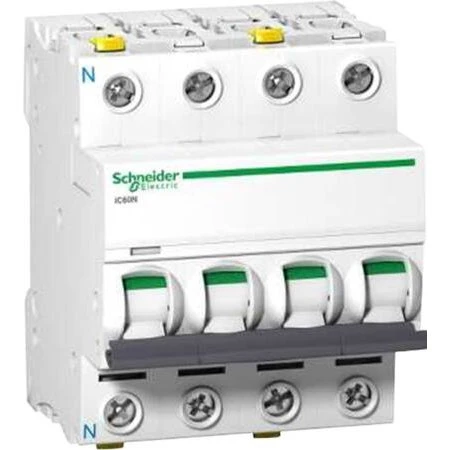 Schneider Acti9 Automatsikring C 2A 3P+N 6kA 4M