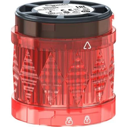 Schneider Electric XVU-lystårn Ø60 rød LED 24V