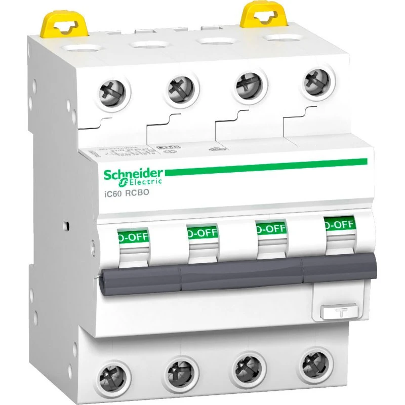 Schneider Electric Acti9 iC60 4P 25A 30mA C-karakteristik