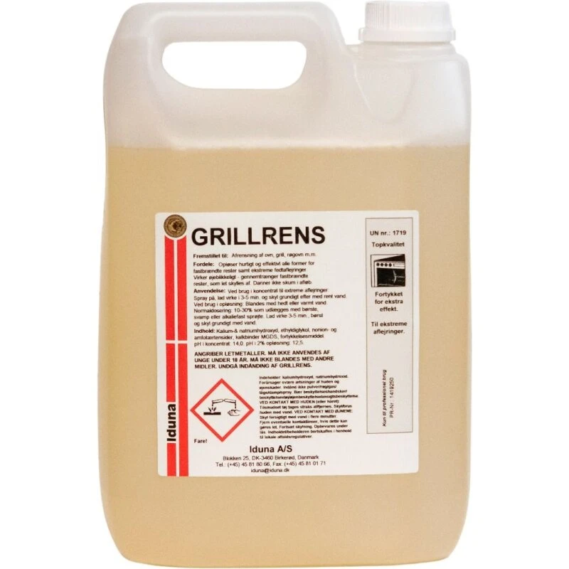 Iduna Grill- og Ovnrens 5 L