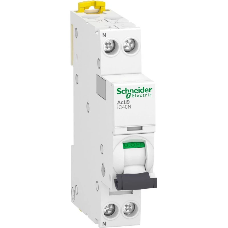 Schneider Acti9 C6A 1P+N 10kA 18mm Automatsikring