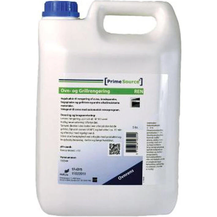 Prime Source Ren ovn- og grillrengøring højalkalisk 5 L
