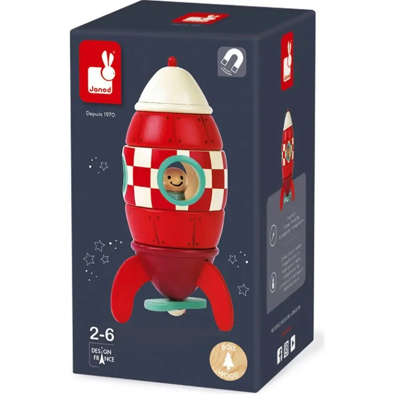 Janod Magnetic Rocket - Small