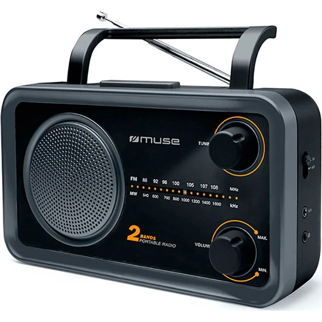 Muse M-06DS Transportabel Radio (FM/AM) Sort Grå