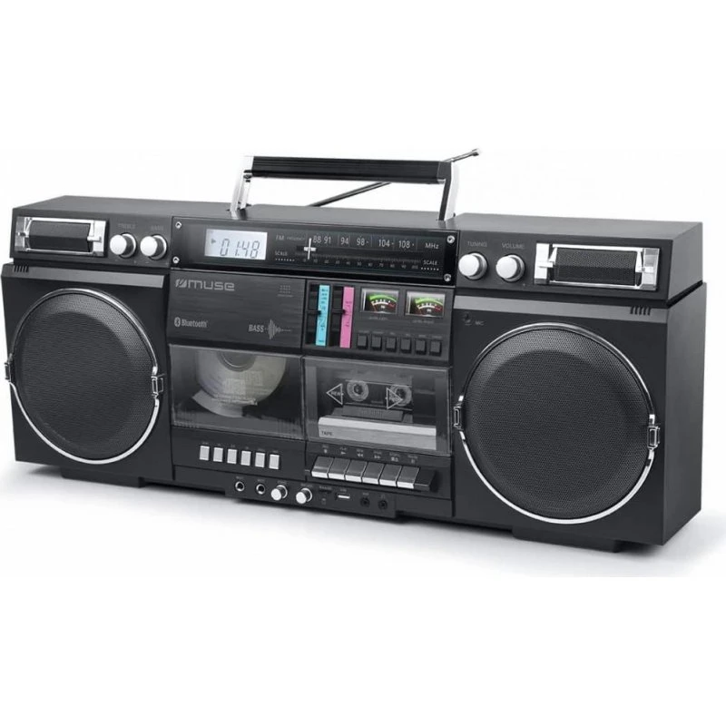 Muse M-380 GB CD-afspiller med Bluetooth, Sort
