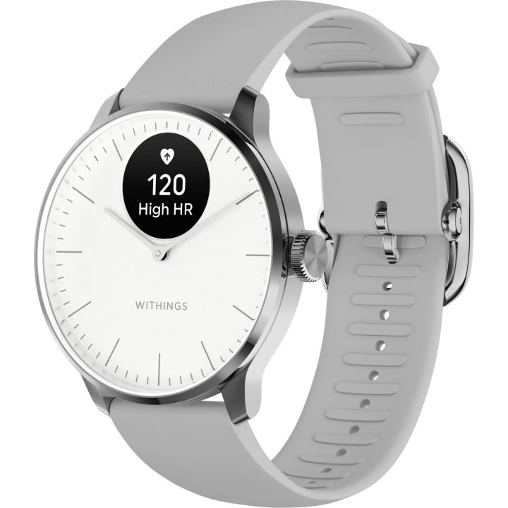 Withings ScanWatch Light 37 mm hvid/grå