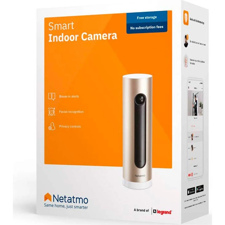 Netatmo Welcome Kamera 1080p WiFi Indendørs