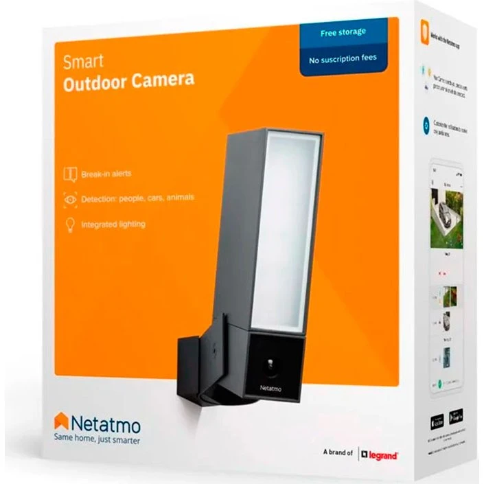 Netatmo Smart Udendørs Kamera (1920x1080) Apple HomeKit