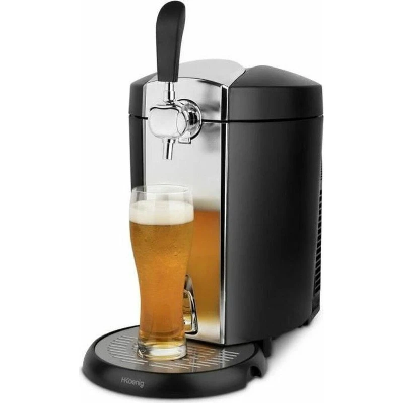 Hkoenig BW1778 Øl Køledispenser 5 L, sort