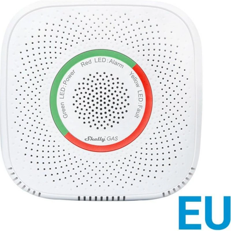 Shelly Gas Sensor CNG med WiFi og lyd-/lysalarm