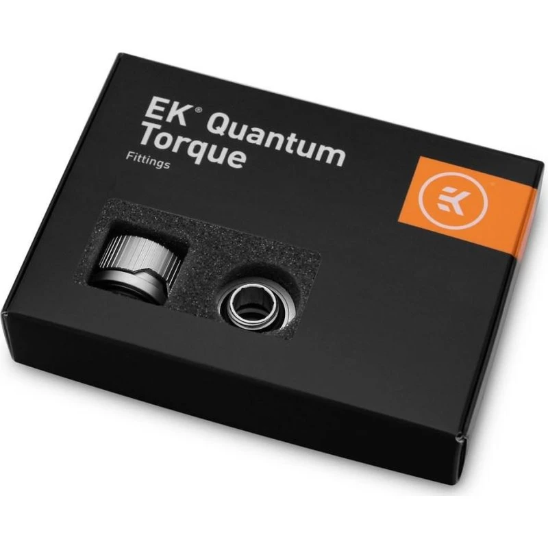 EK Water Blocks EK-Quantum Torque HDC 14 6-pack Satin Titanium