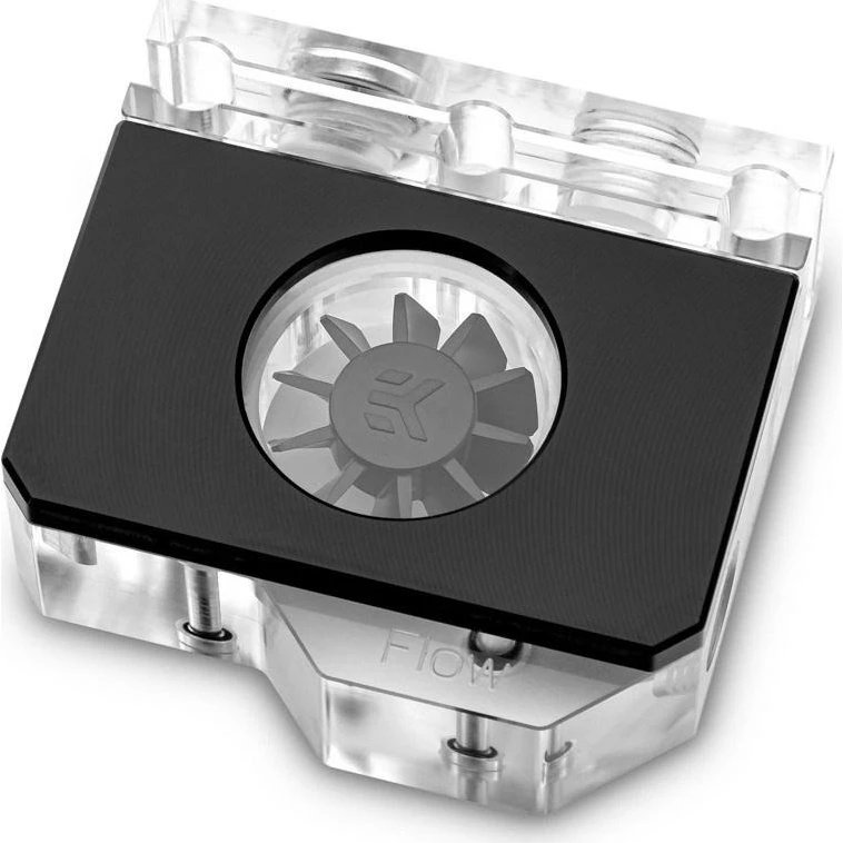 EK Water Blocks EK-Quantum Scalar Flow Indicator 1/4" Sort/Transparent