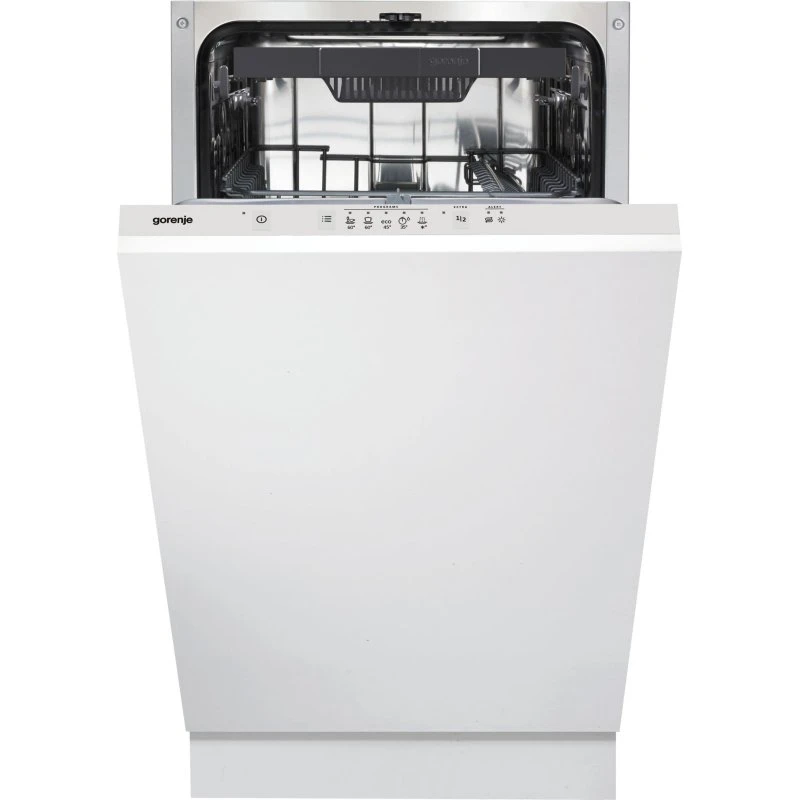 Gorenje GV520E10S Fuldt indbygget opvaskemaskine 45 cm, 11 kuverter, hvid