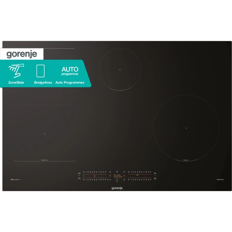 Gorenje GI8432BSCWF 60 cm Induktionskogeplade, Sort