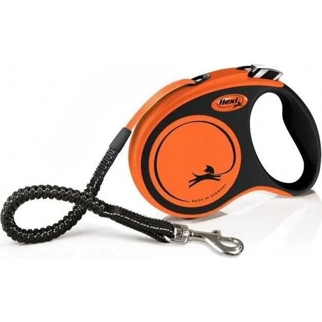 Flexi Xtreme Hundesnor M, 5 m, Orange