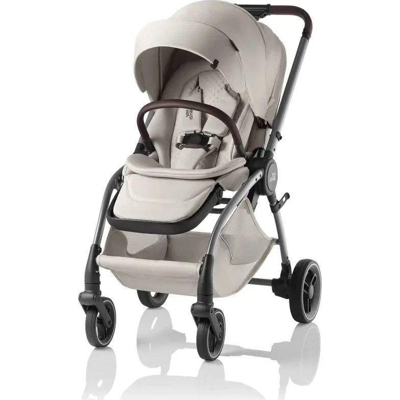Britax Römer Rio Lux Klapvogn, Soft Taupe, Max 22kg