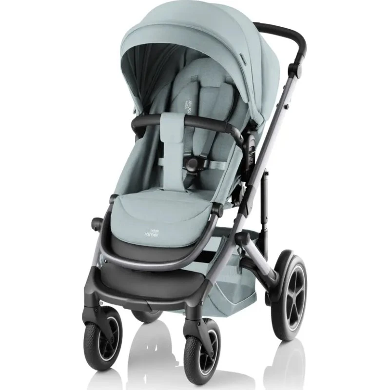 Britax Römer Smile 5Z Style Harbor Blue - Klapvogn med vendbar sæde