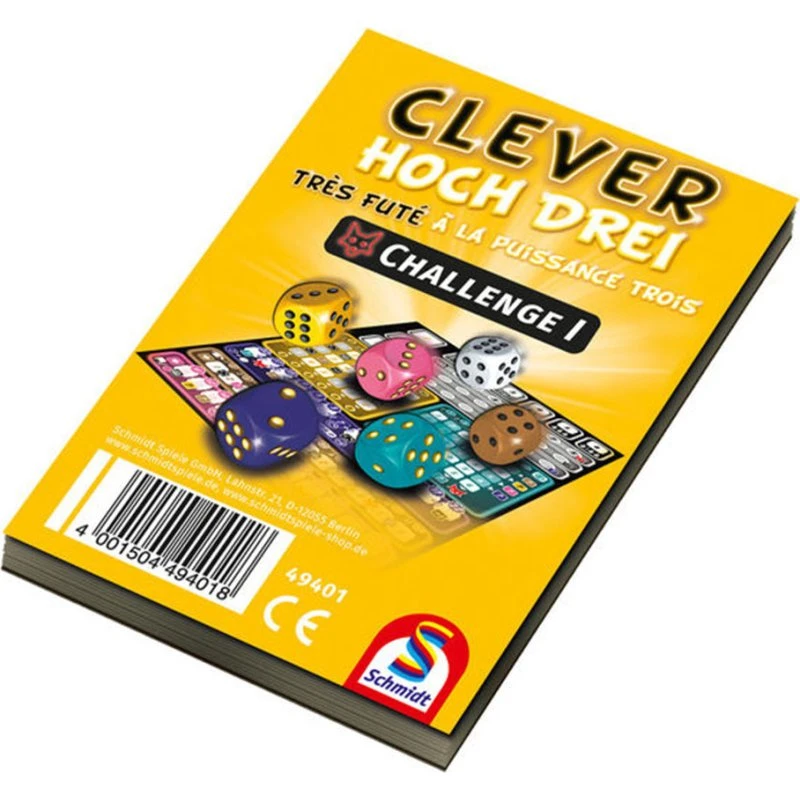 Schmidt Spiele Clever Cubed Blok (12 stk.)