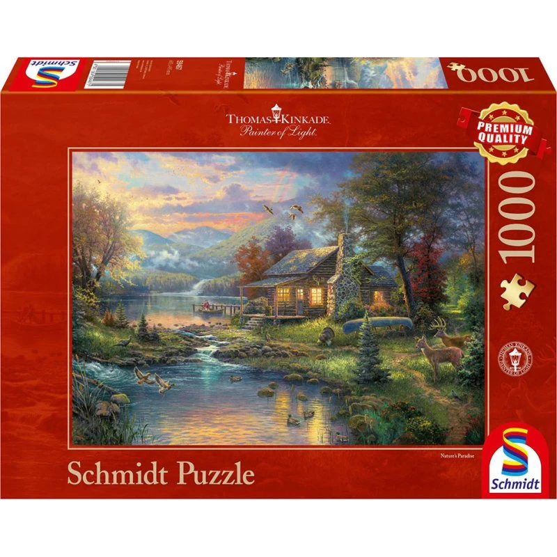 Schmidt Puzzles Nature's Paradise 1000 Brikker