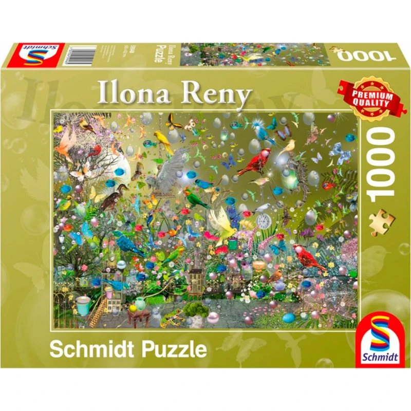 Schmidt Puzzles Parrot Jungle 1000 Brikker