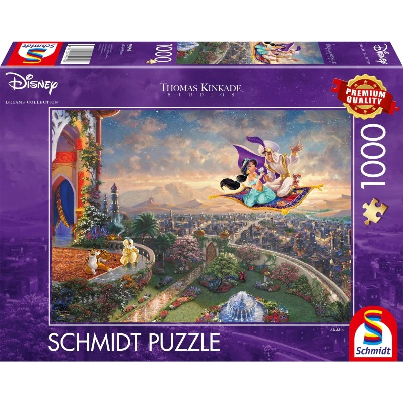 Schmidt Puzzles Disney Aladdin 1000 Brikker