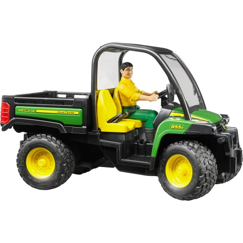 Bruder John Deere Gator 855D med fører (fra 4 år)
