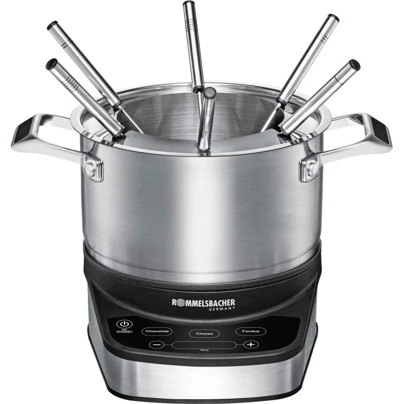 Rommelsbacher F 1200 Fondue 2,5 l, 1200W med touch-kontrol