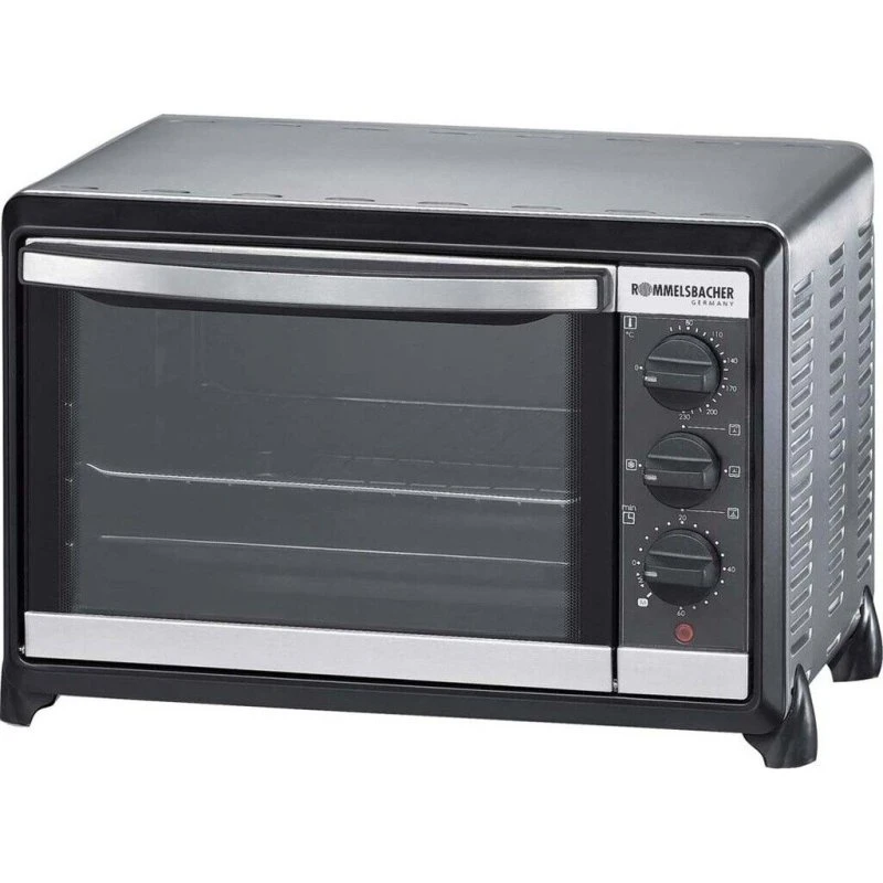 Rommelsbacher BG 1055/E Elektrisk ovn 18 L, 1,1 kW, rustfrit stål
