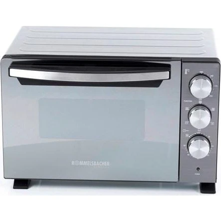 Rommelsbacher BGS 1400 Miniovn 22 L Sort/Sølv med Grill