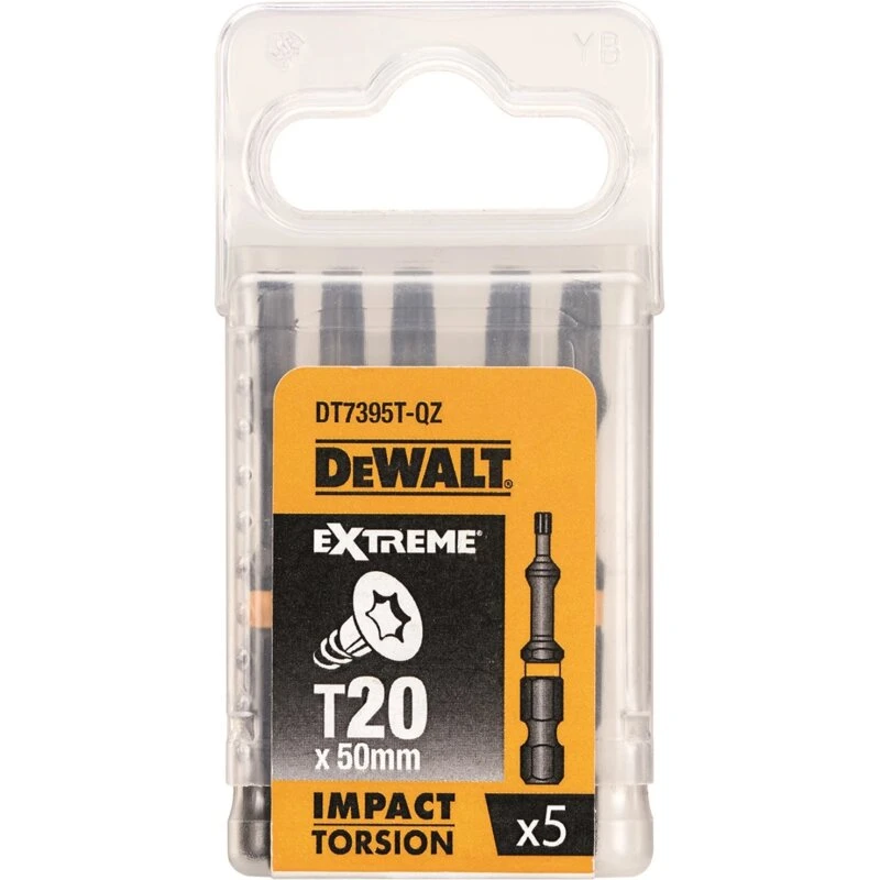 DEWALT Slagbits TX20, 5 stk.