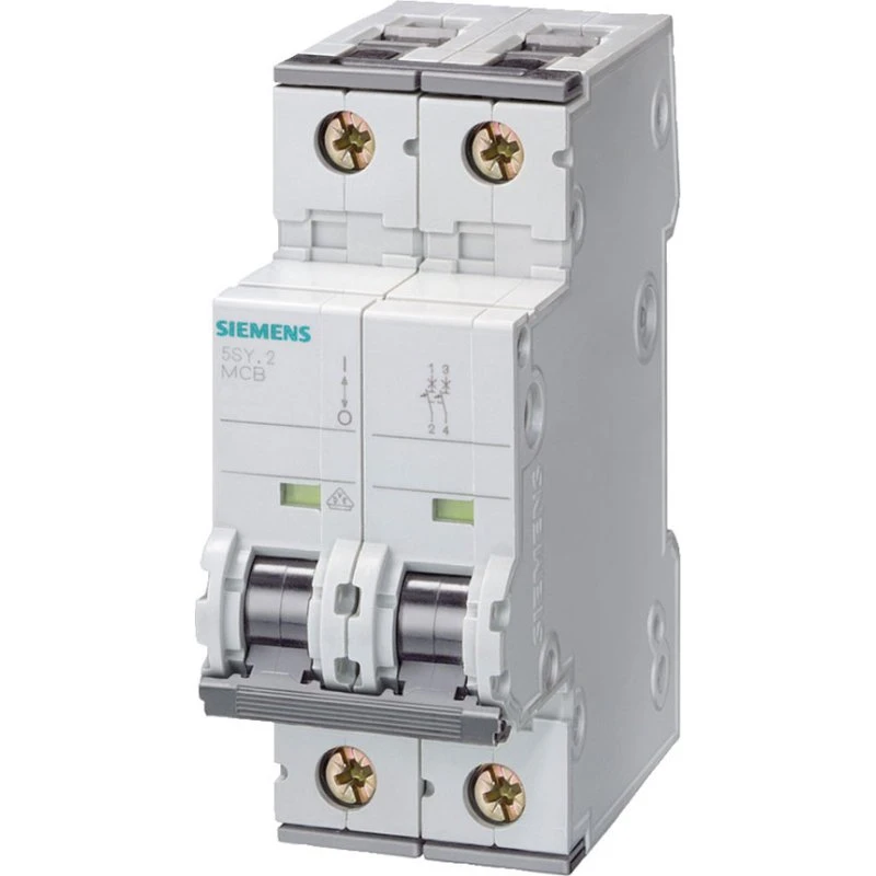 Siemens 5SY6202-7 Automatsikring 2P C 2A 6kA 400V