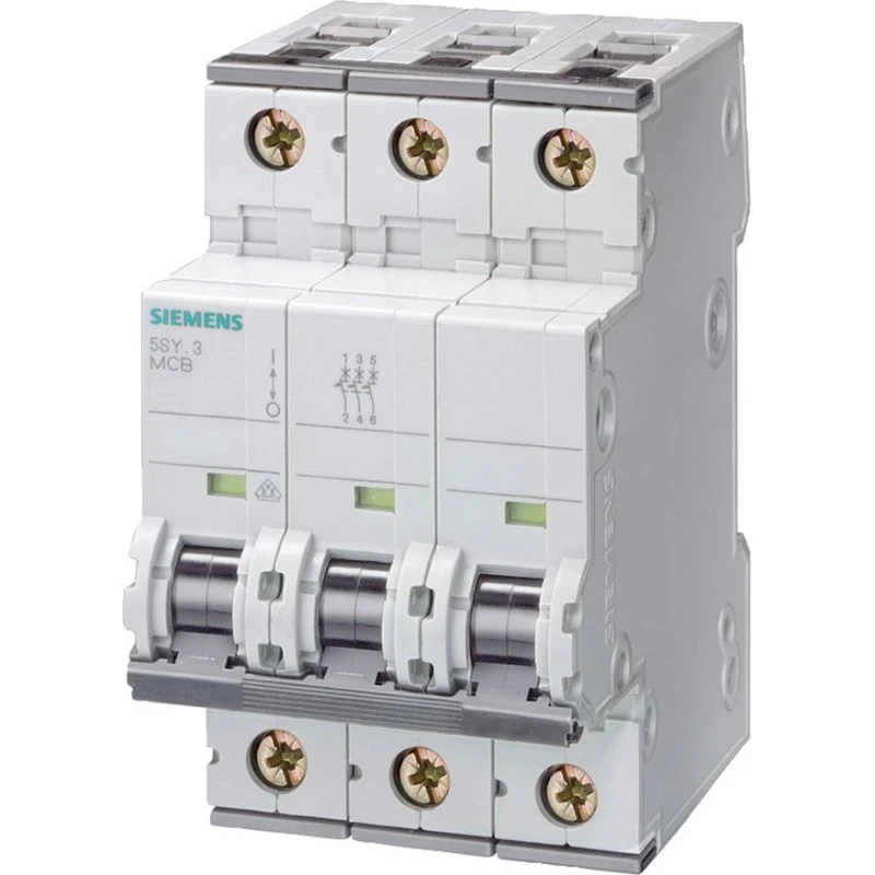 Siemens 5SY6316-7 Automatsikring 3P C 16A 6kA 400V