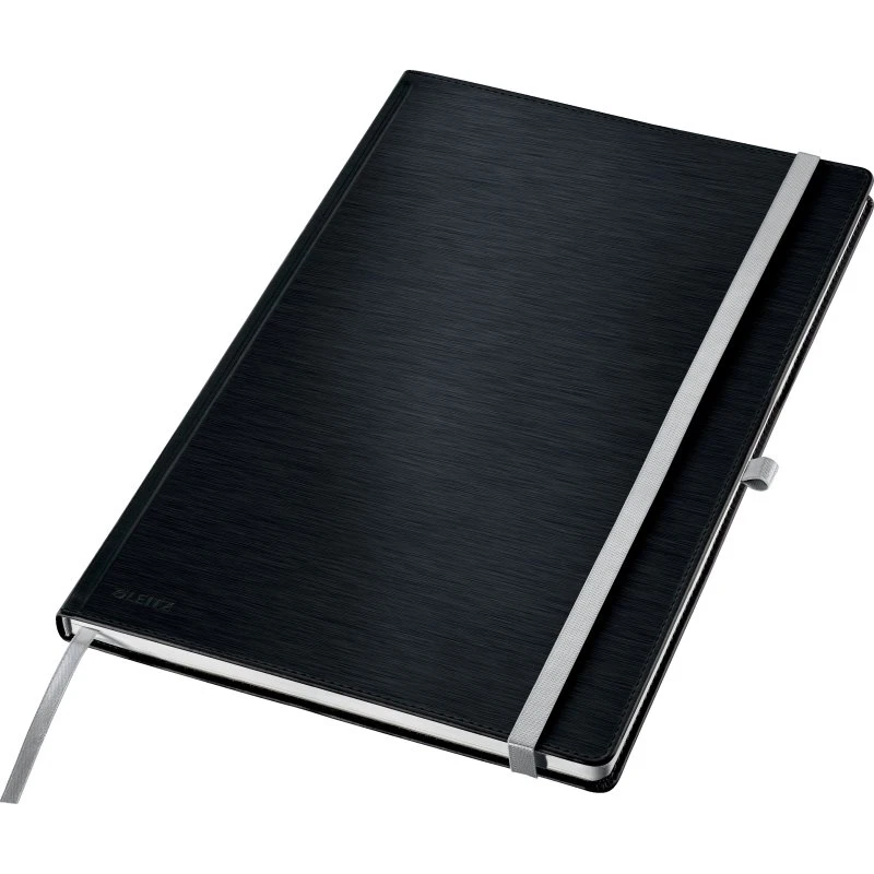 Leitz Style Notesbog A4 Sort 160 Sider