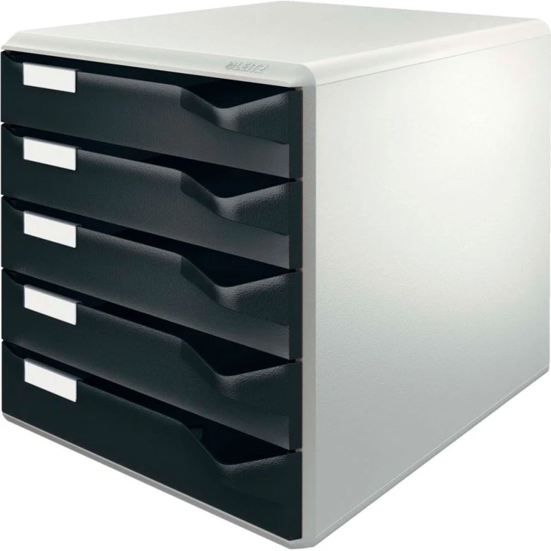 Leitz Skuffekabinet 5 Skuffer A4 Sort