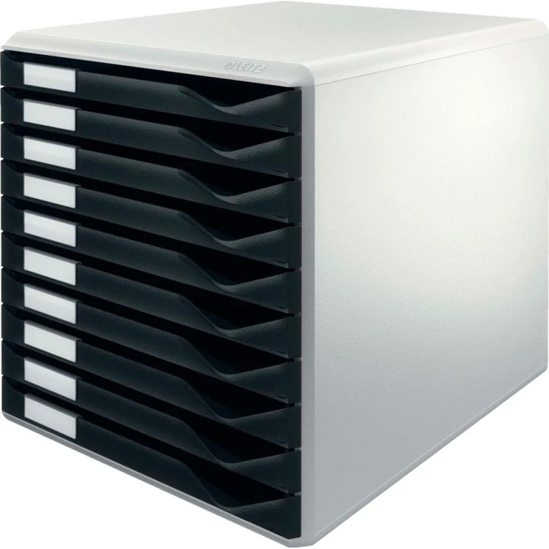 Leitz Skuffekabinet 10 skuffer A4 Sort