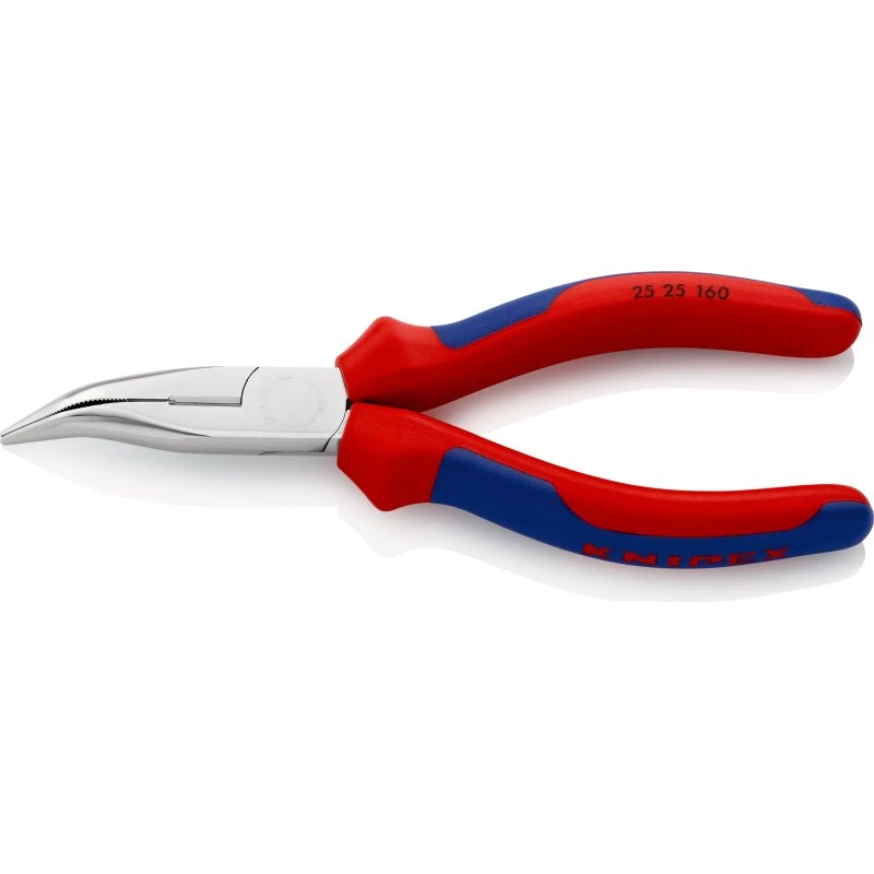 KNIPEX 25 25 160 Fladrundtang med skær, 160 mm