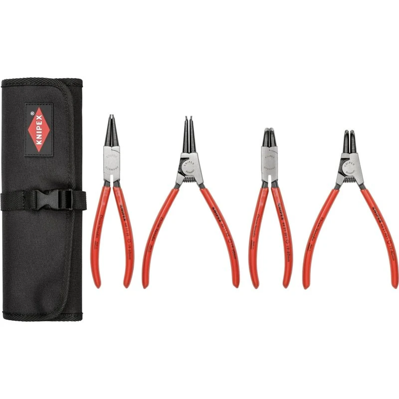 Knipex 00 19 56 Låseringstænger-sæt, 4 dele