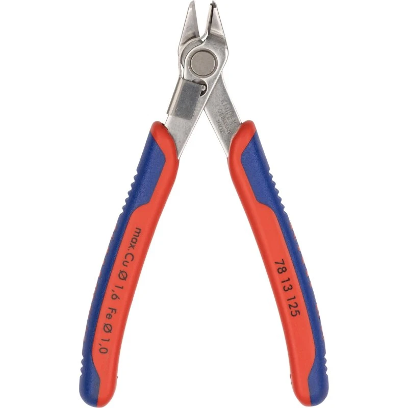 Knipex Elektronik Super Knips Tang 125 mm Rød/Blå