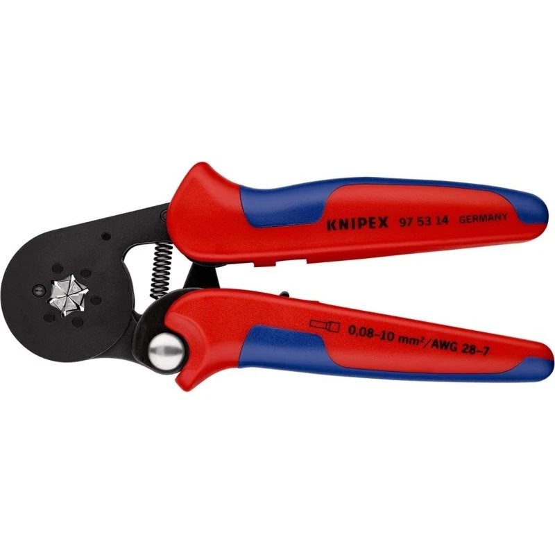KNIPEX 97 53 Selvjusterende Crimptang, 180 mm