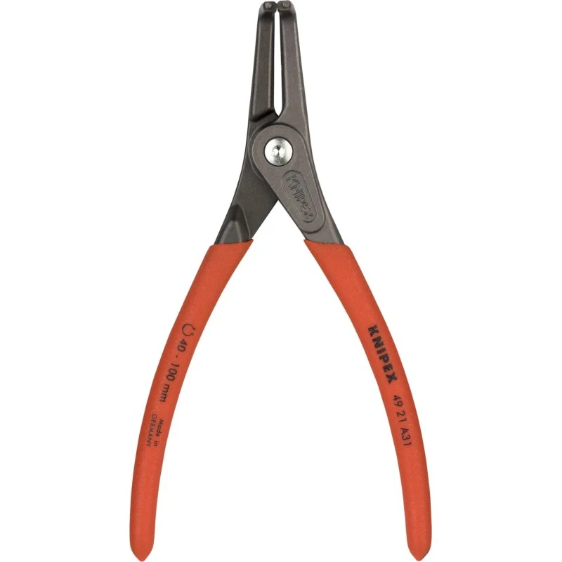 KNIPEX 49 21 A31 Låseringstang 210 mm (40-100 mm) grå