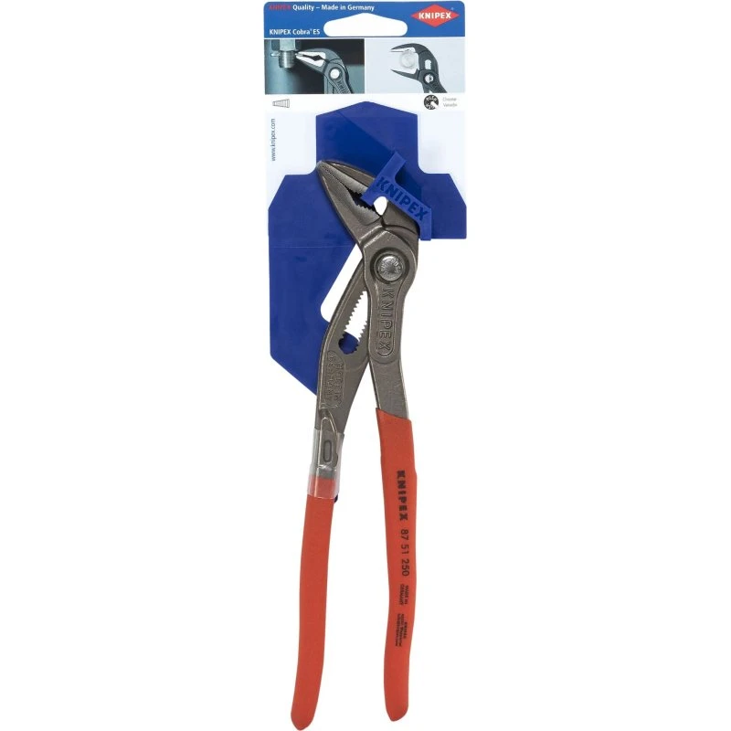 KNIPEX Cobra® ES Vandpumpetang 250 mm, ekstra slank, grå