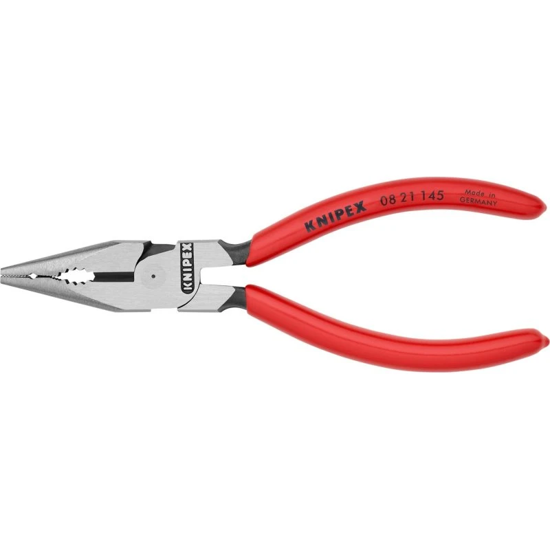 Knipex 08 21 145 Spids Kombitang 145 mm Sort