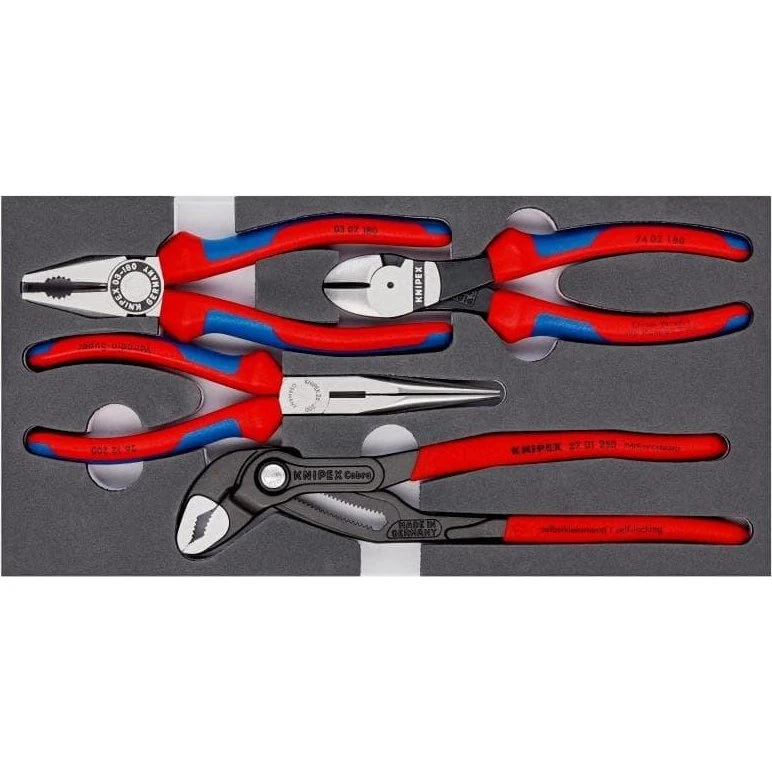 KNIPEX Tænger Sæt 00 20 01 V15, 4 dele