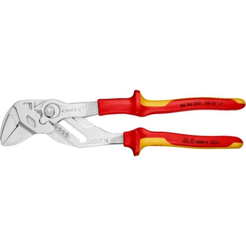 KNIPEX 86 06 250 Tangnøgle 250 mm, isoleret, VDE-godkendt