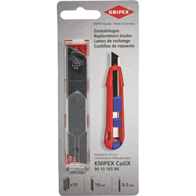 Knipex 90 10 165 Klinger, 10 stk