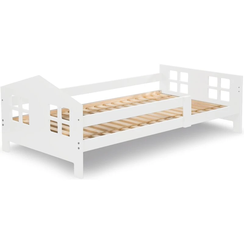 BabyTrold Hus Seng 3 Juniorseng 80x160 cm