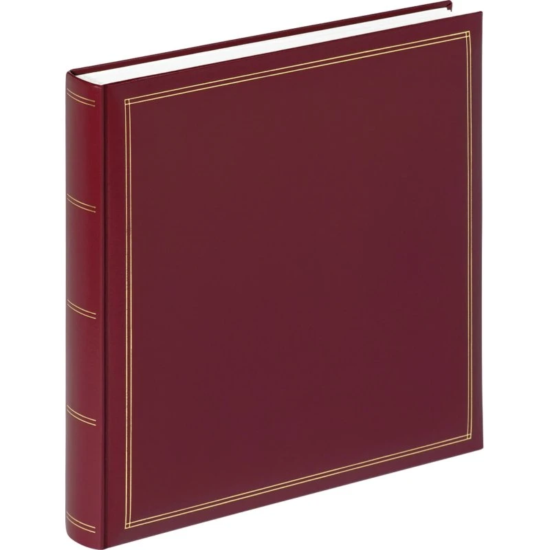 Walther Monza Fotoalbum Rød 34x33cm, 60 Sider