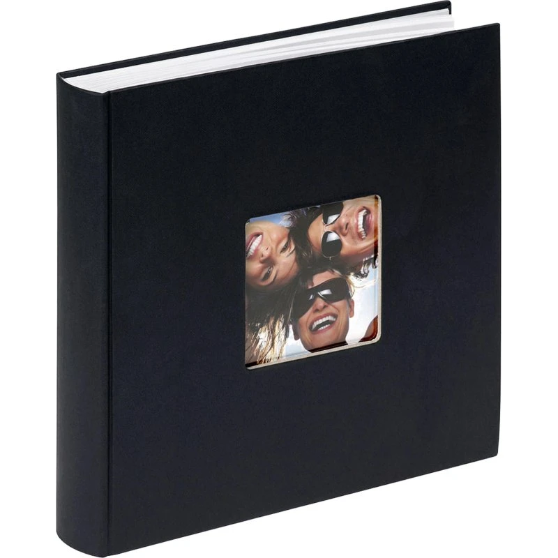 Walther Fun Fotoalbum 30x30 cm, 100 sider, sort